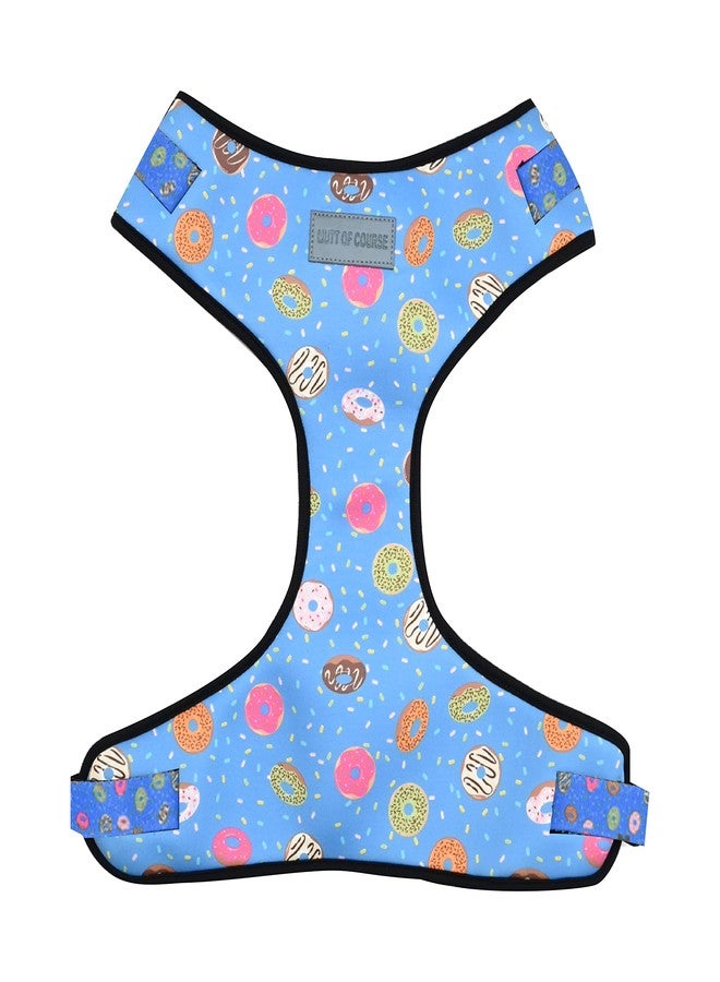 Mutt of Course سرج للكلاب من ماركة Mutt of Course Raining Donut (مقاس XL)، أزرق - Image 2